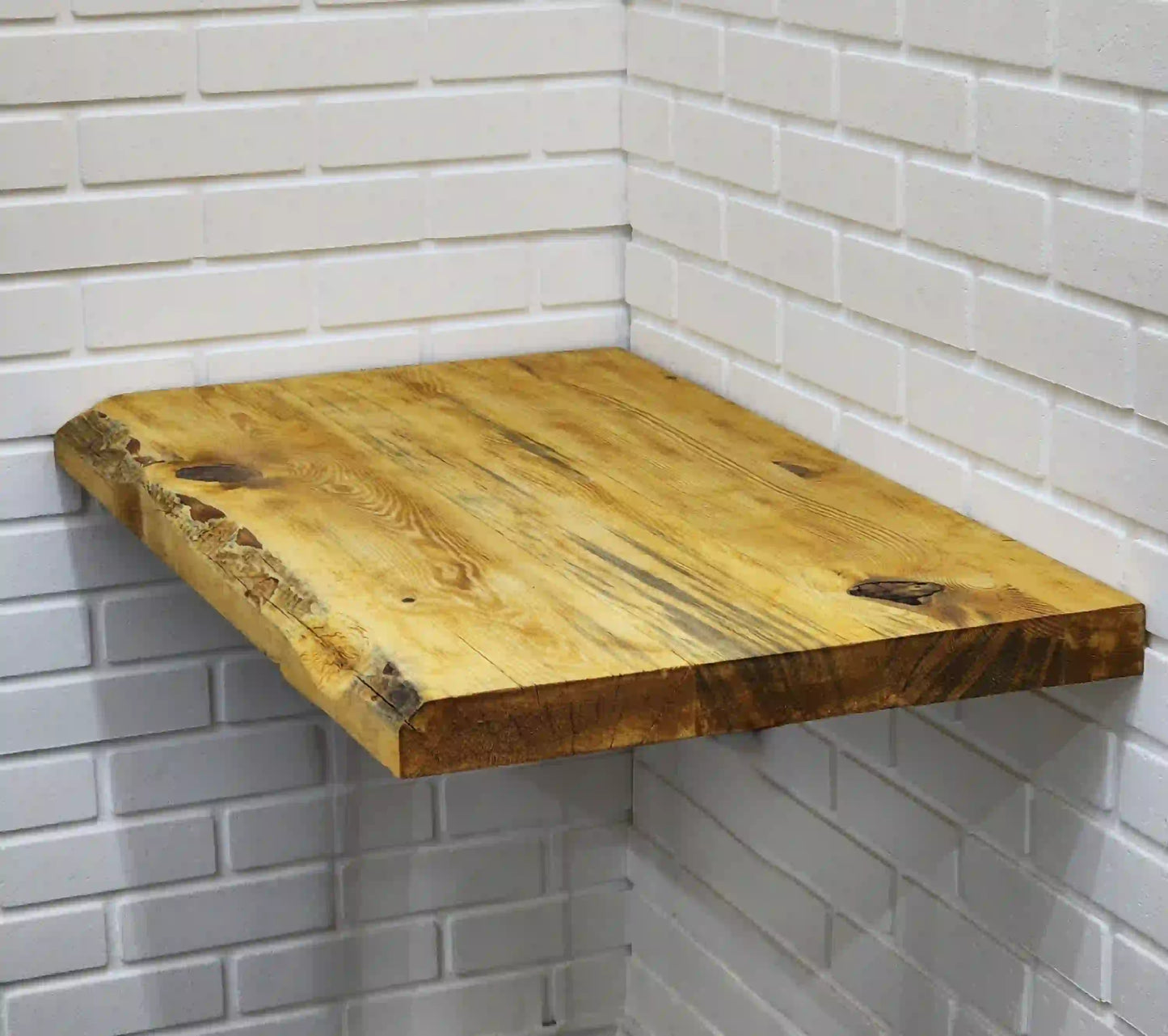 Rustic Bathroom Live Edge Vanities - Solid Wood Slab Vanity