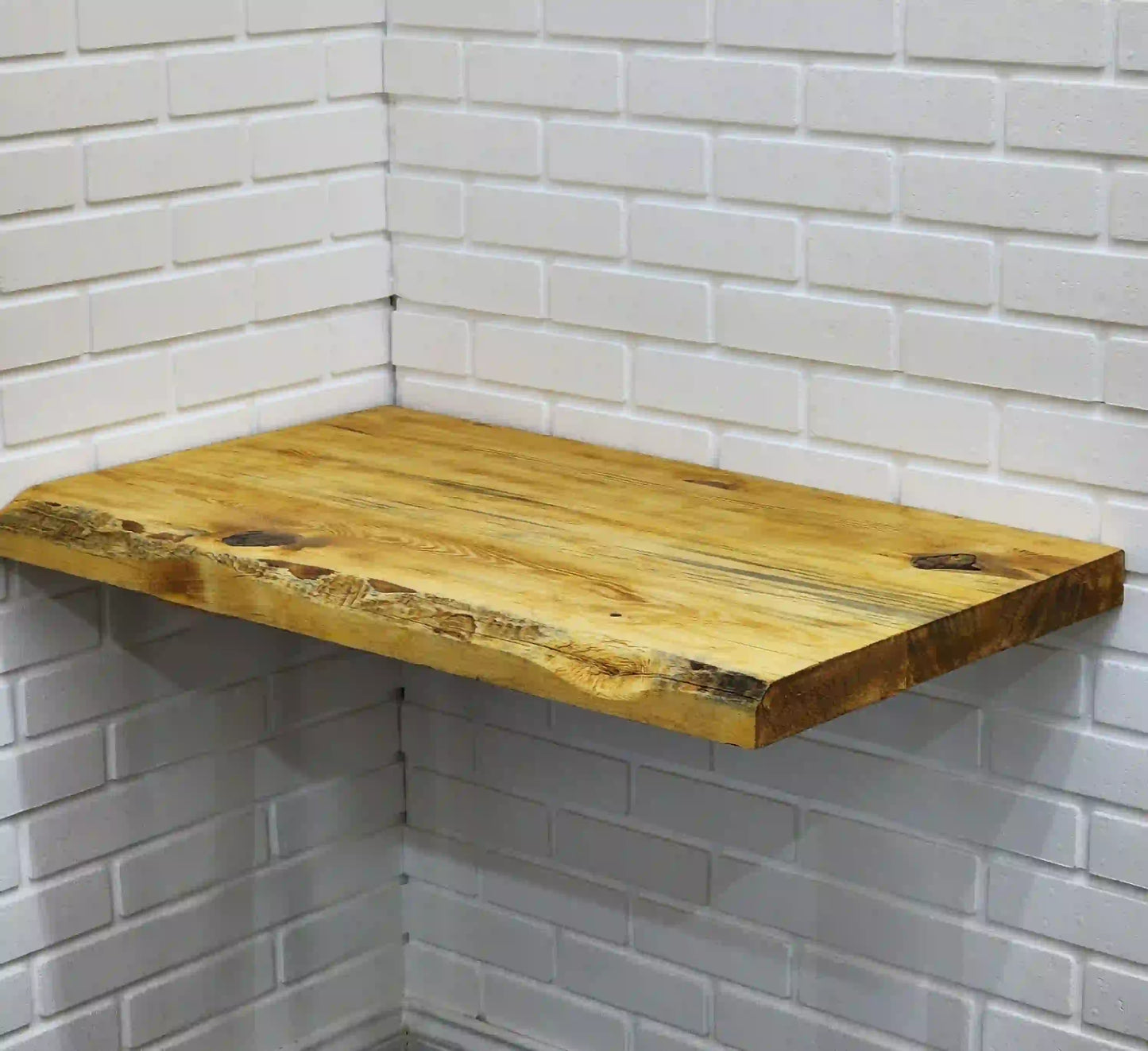 Rustic Bathroom Live Edge Vanities - Solid Wood Slab Vanity